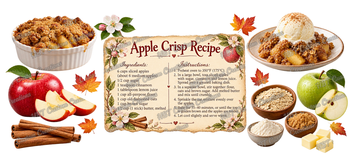 RECIPE 16OZ Apple Crisp POD