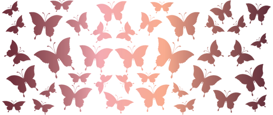 Butterfly pink Variegated 16 oz