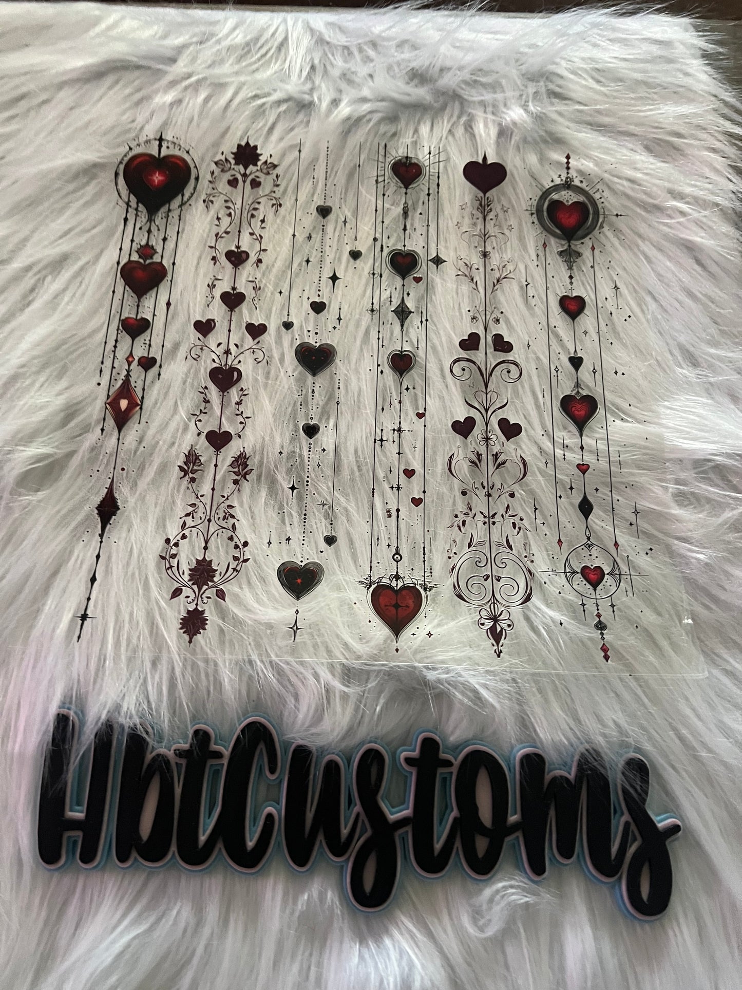 Heart String Bands Element 10 x 10