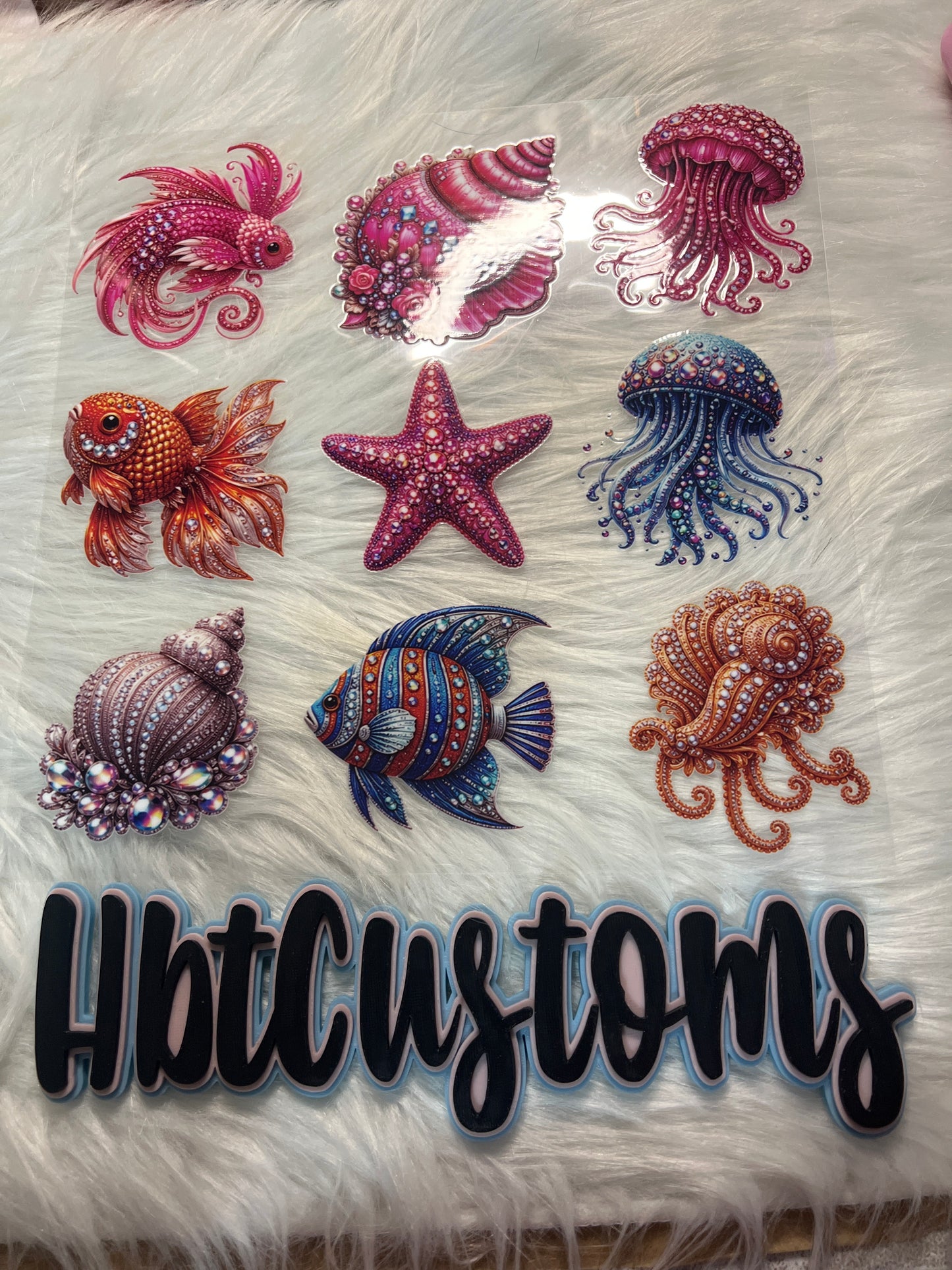 Pink Sea Life Element
