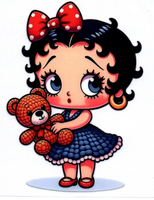 Betty Boop Decal 1