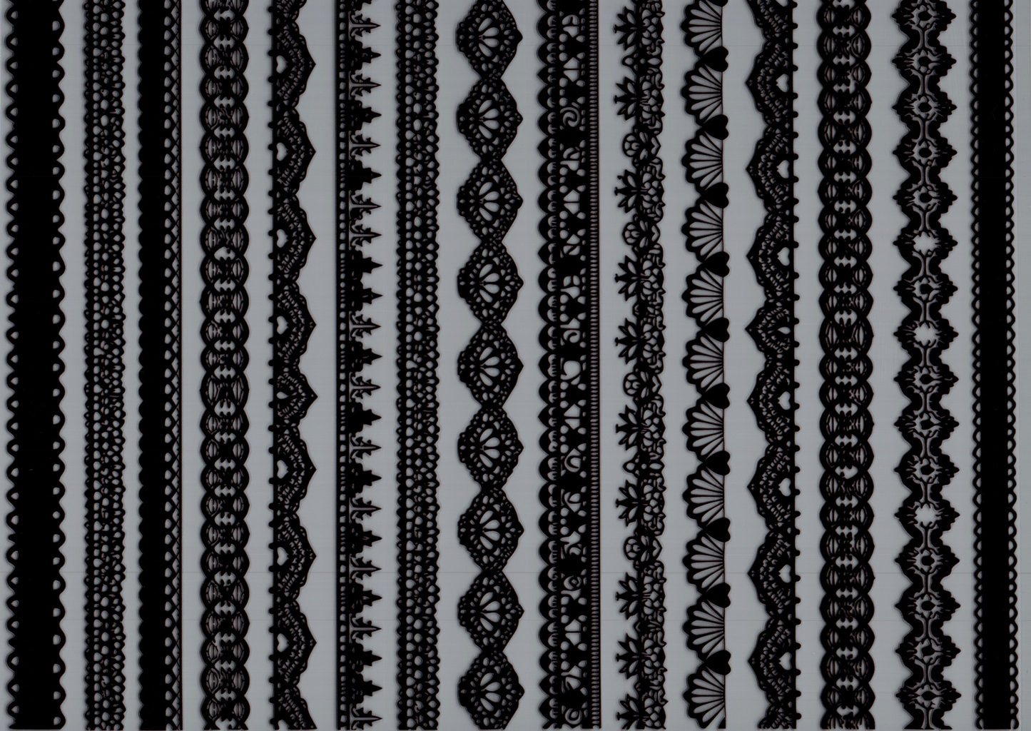 Black Boarder Bands Element