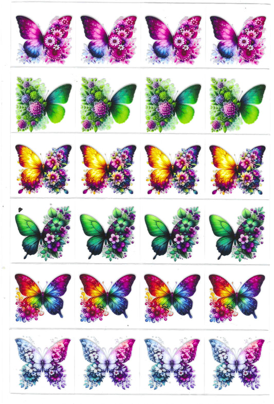 Butterfly 9 Kiss Cut