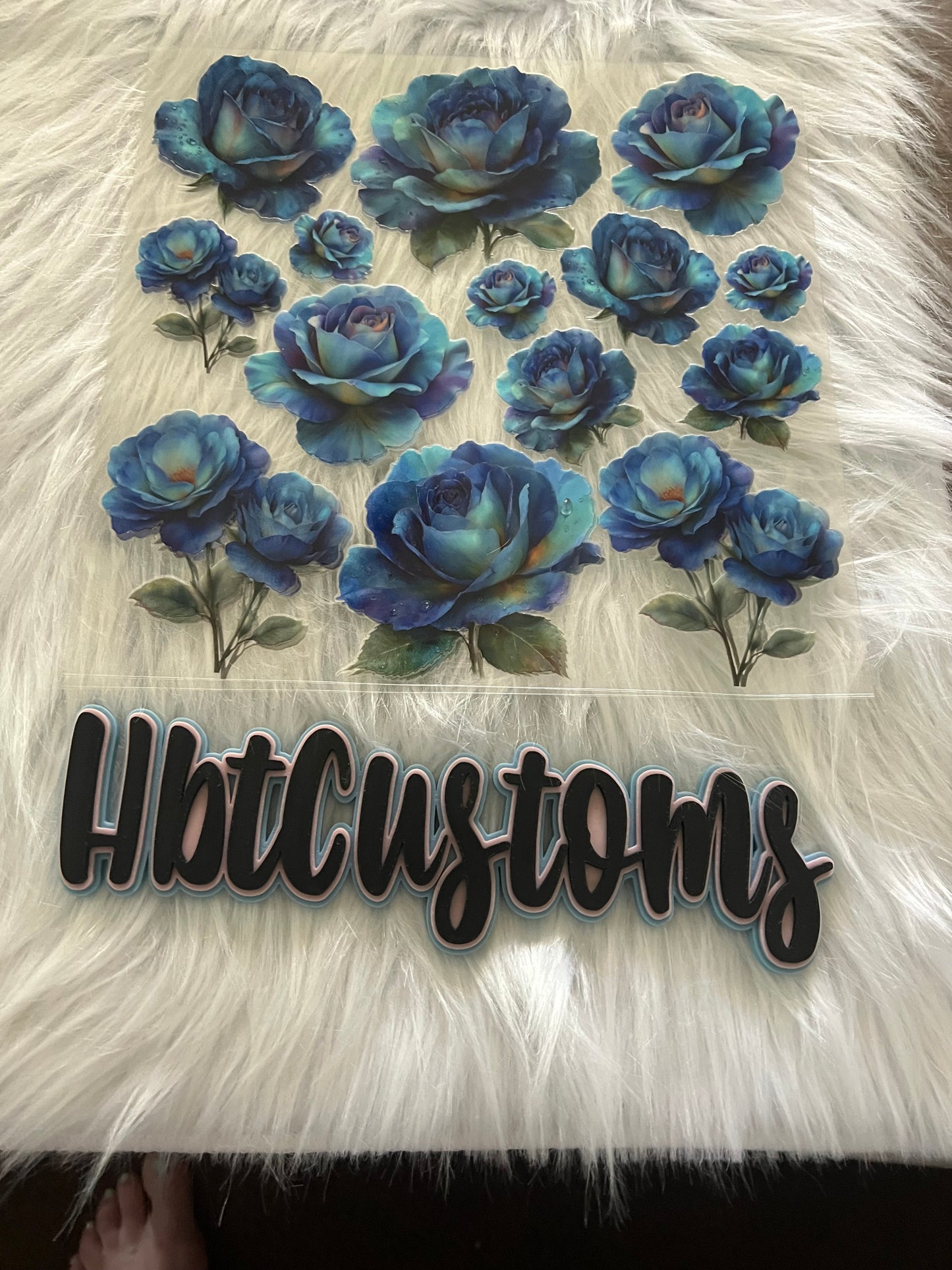 Blue Roses Element 10 x10