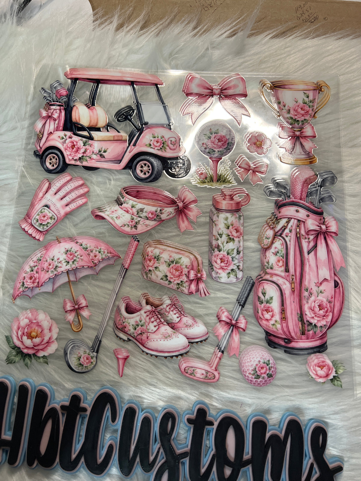 Pink Golf Element