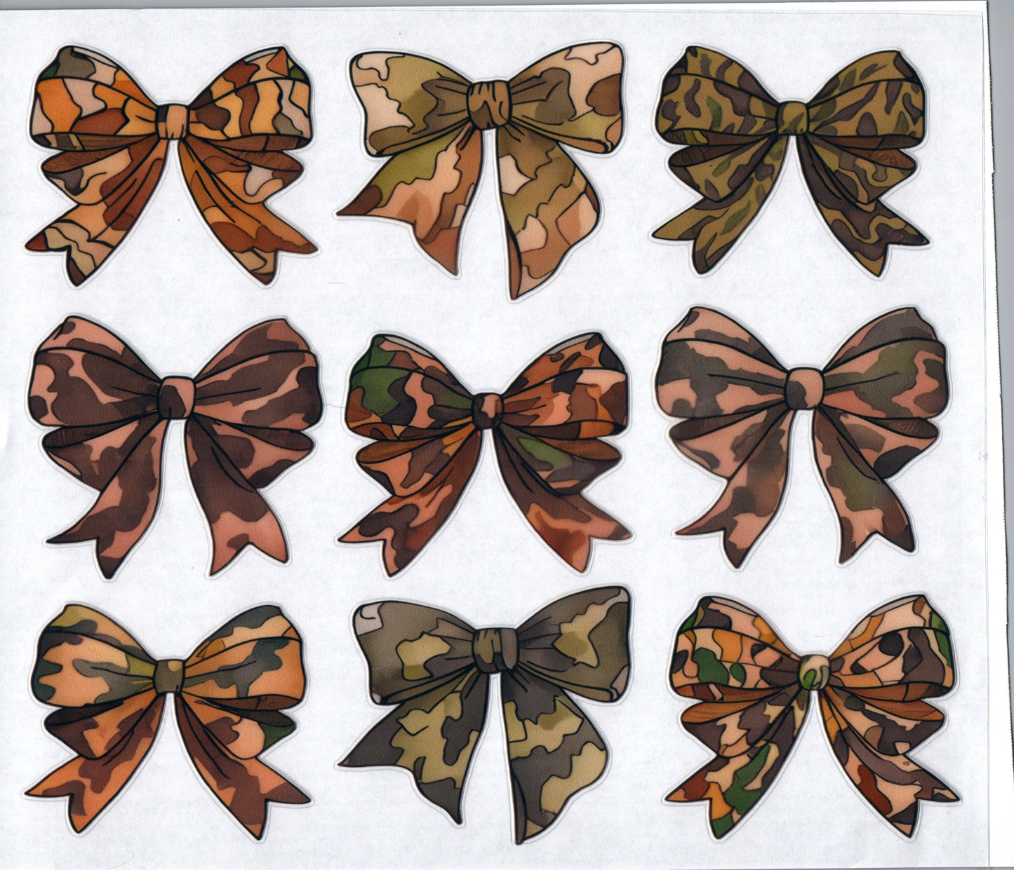 Camo Bow 20oz