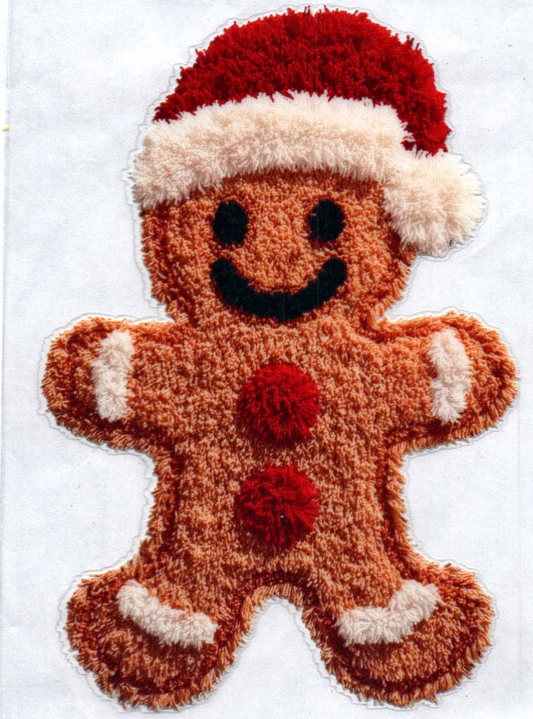 Gingerbread Man Christmas Decal