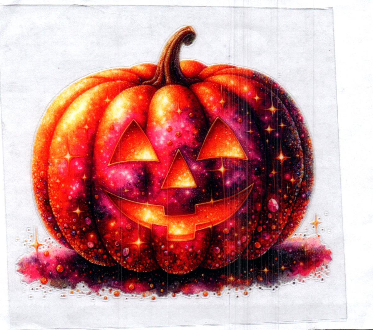 Pumpkin Single Decal 186