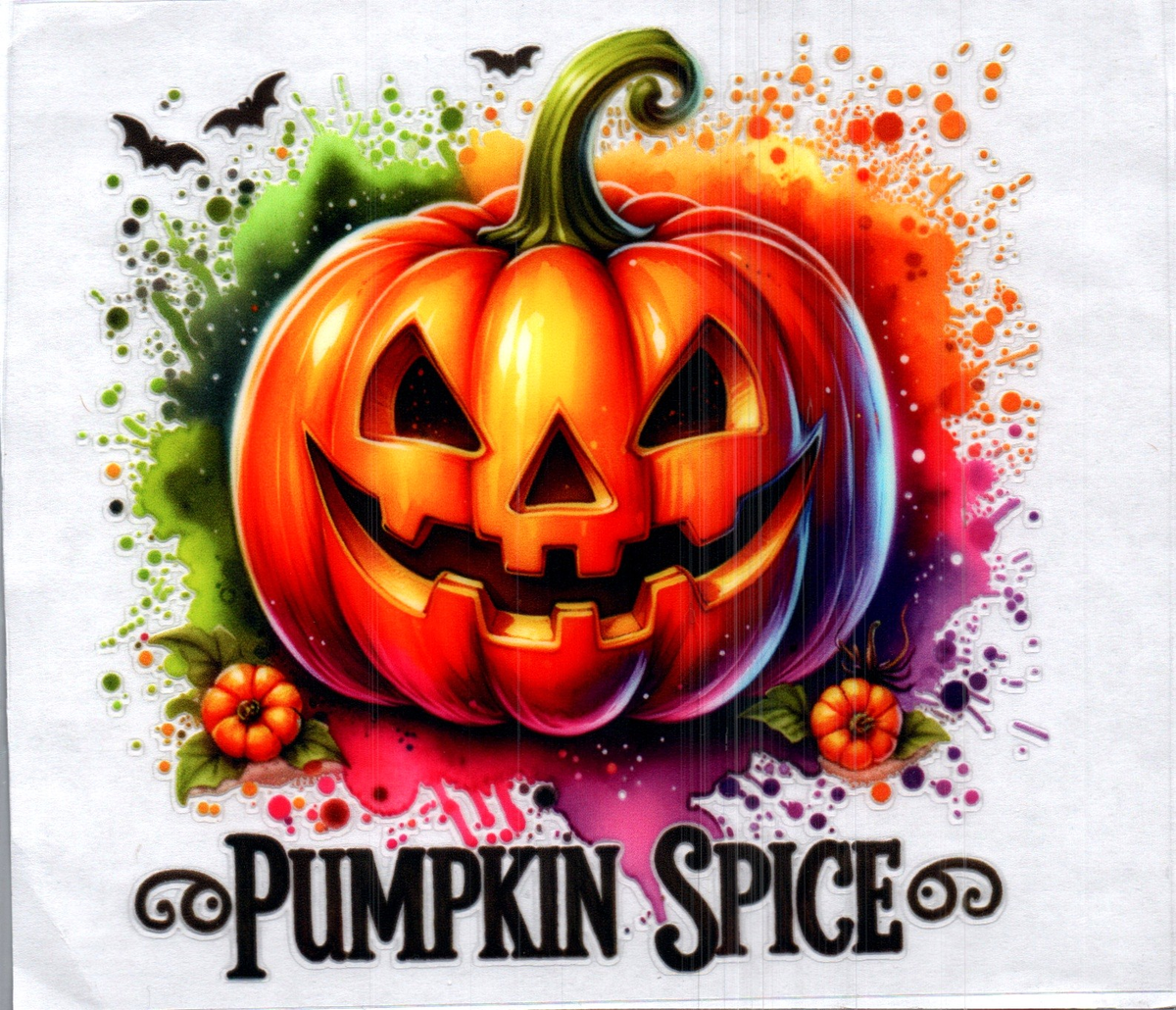 Pumpkin Spice Pumpkin Single Decal 194