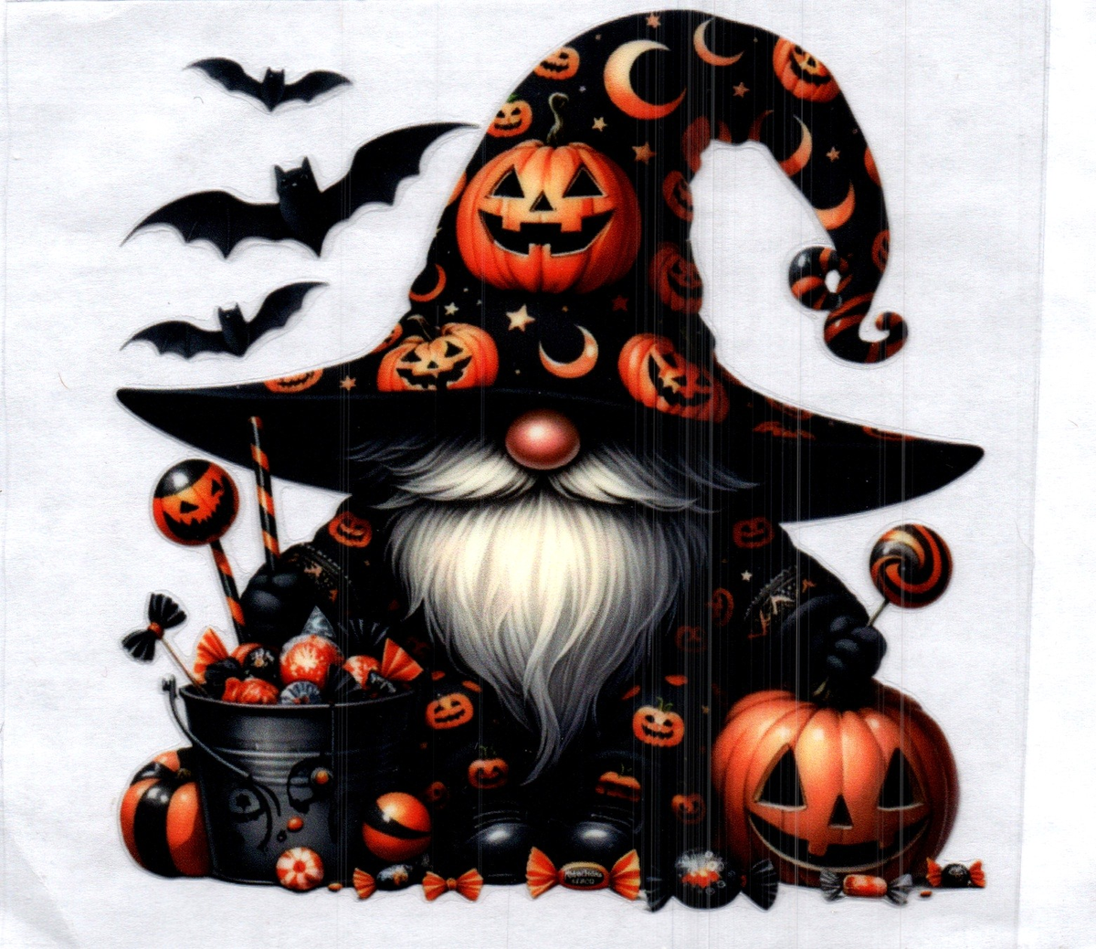 Halloween Gnome Single Decal 201