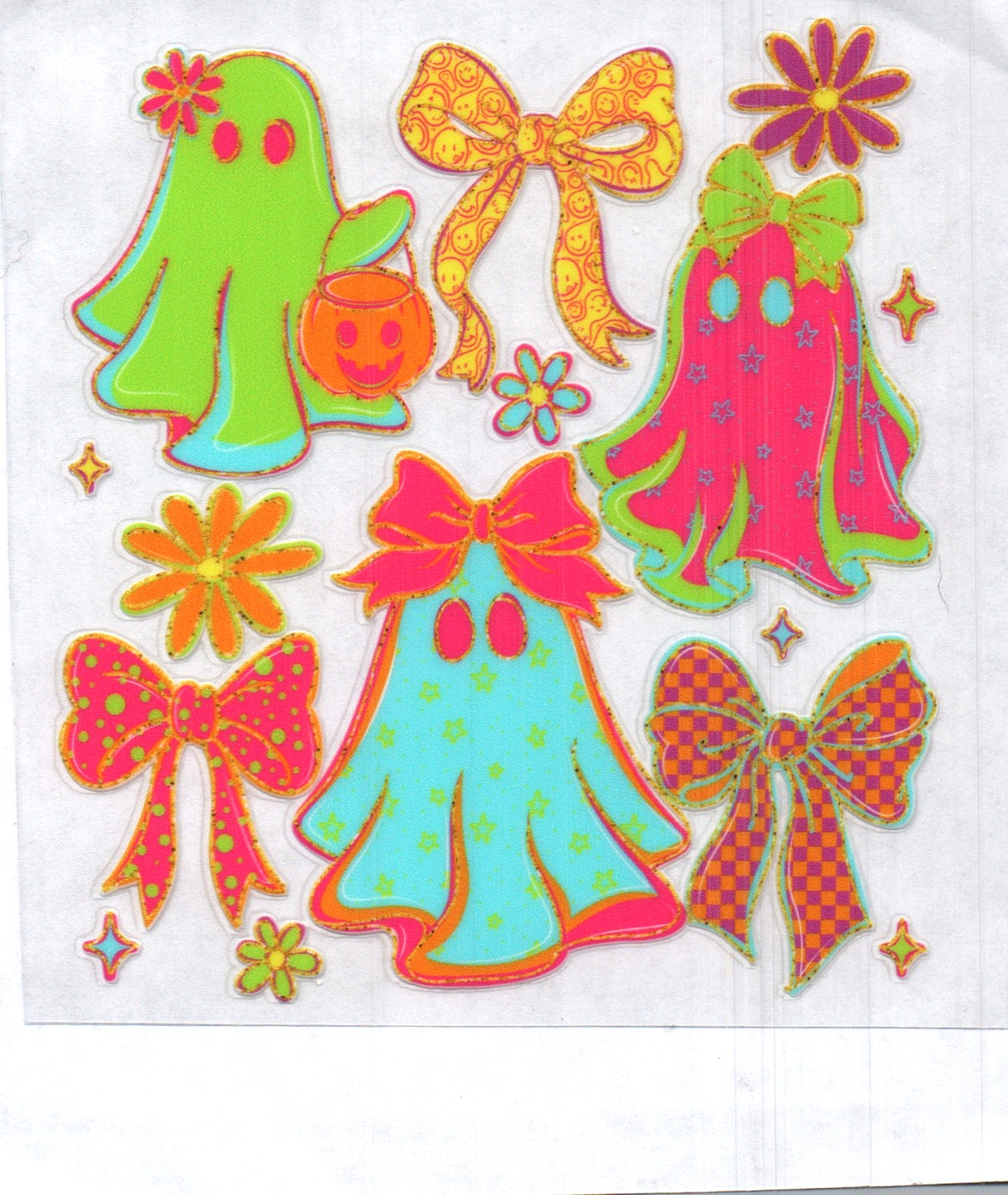 Neon Ghosts Single Decal 204