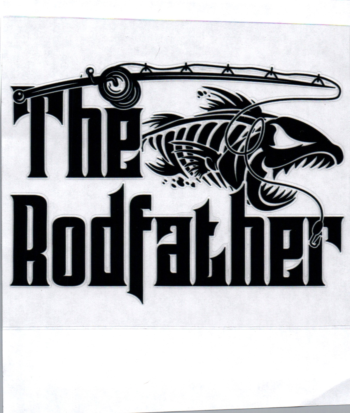 The Rodfather 42 Single Decal