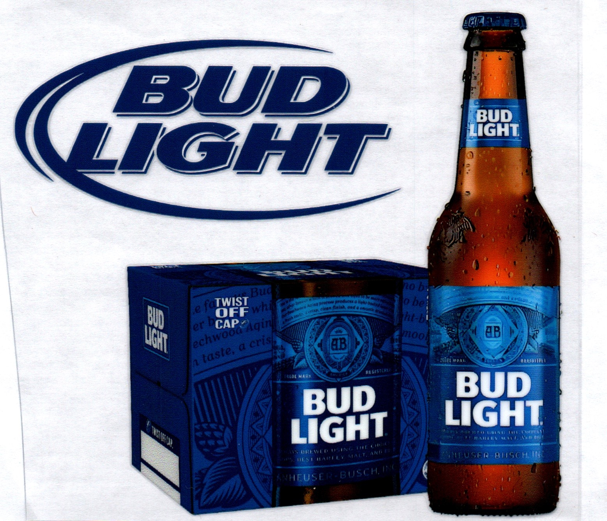 Bud Light 63B Single Decal