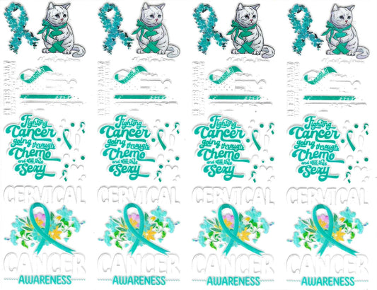 Cervical Cancer Awareness Pen Wraps