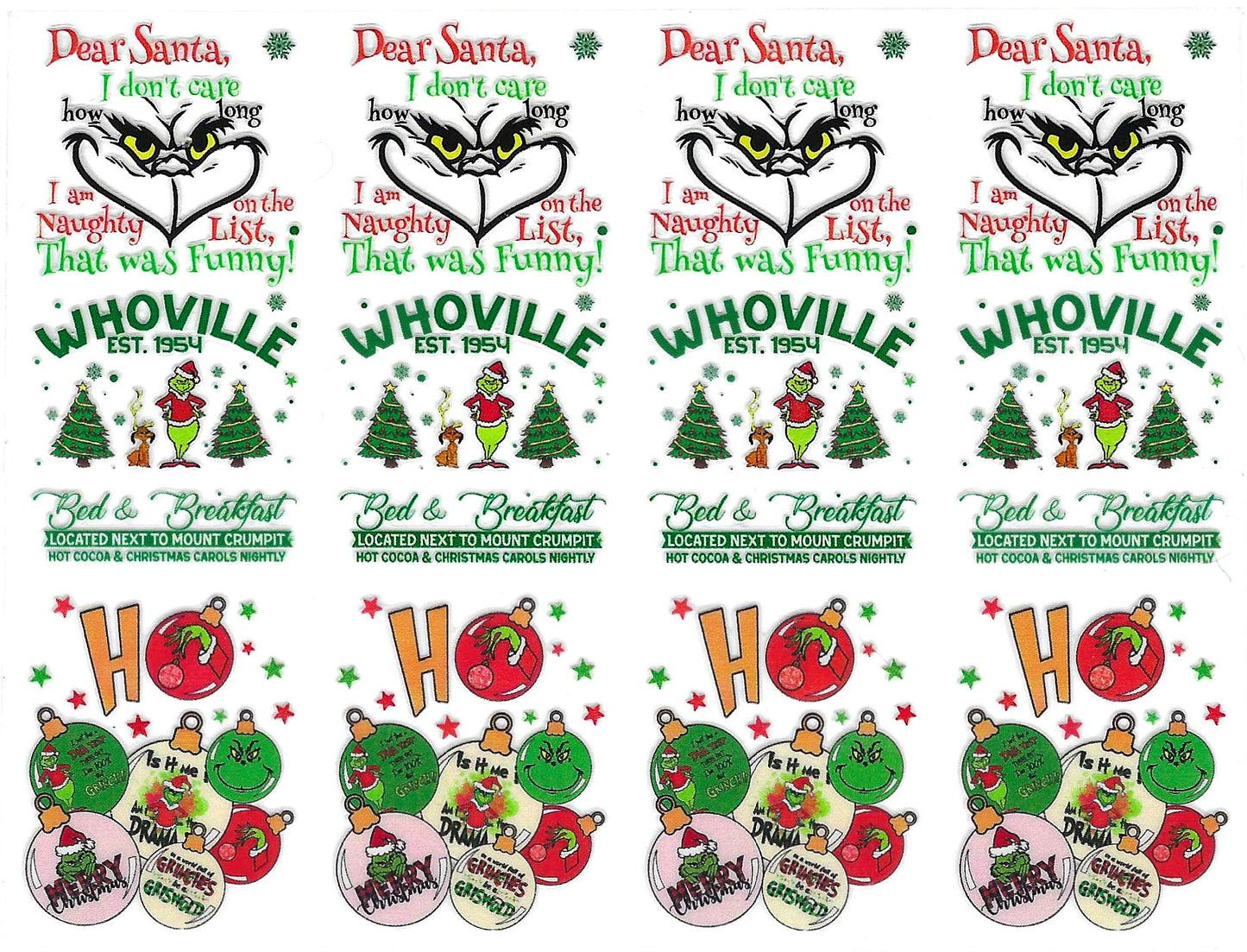 Green Guy Hand ho ho ho Pen Wrap