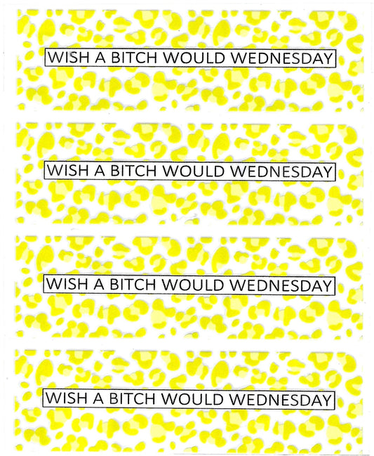 Yellow WABW Wednesday Pen Wraps