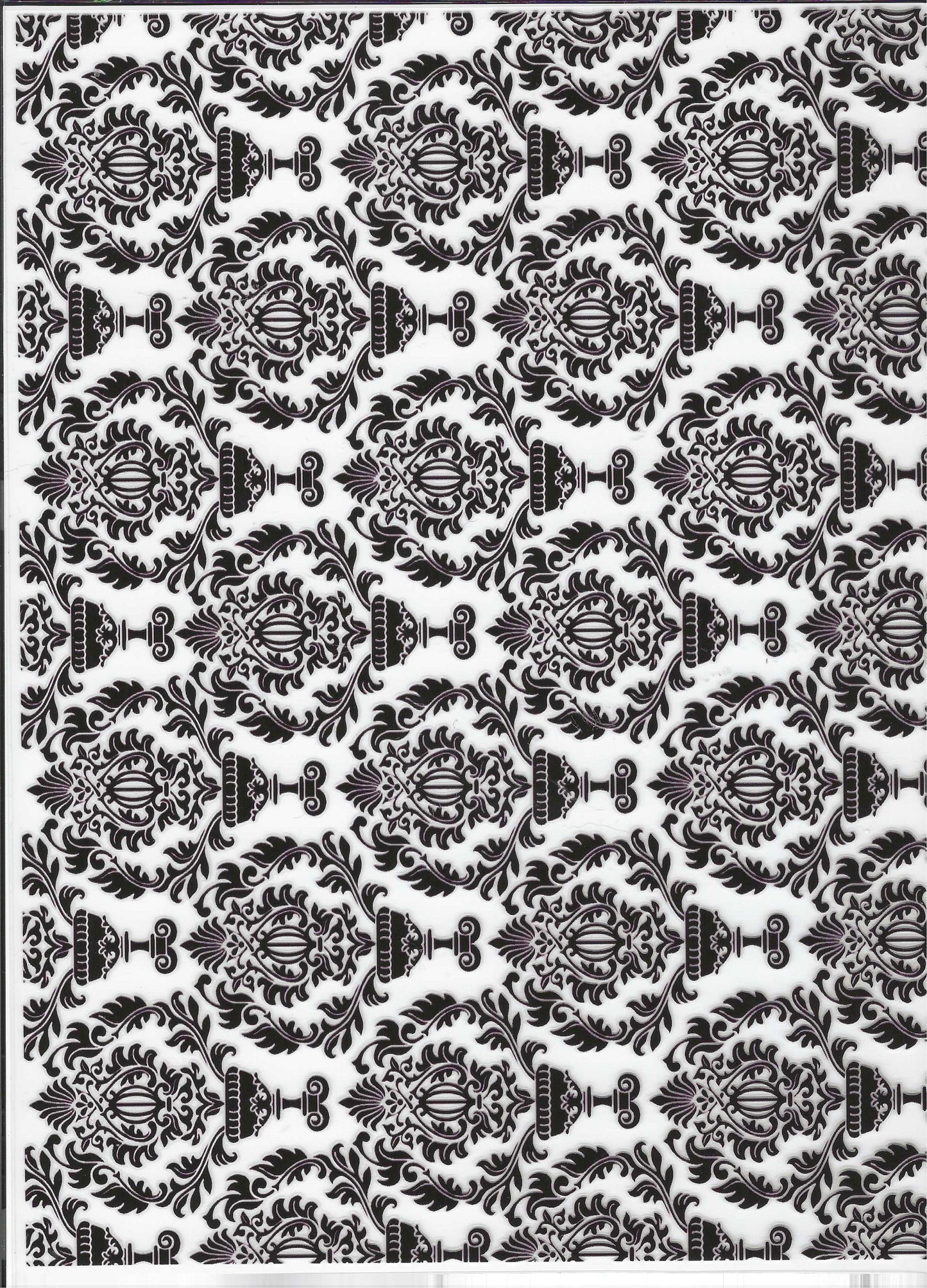 Damask Tooled Leather Element
