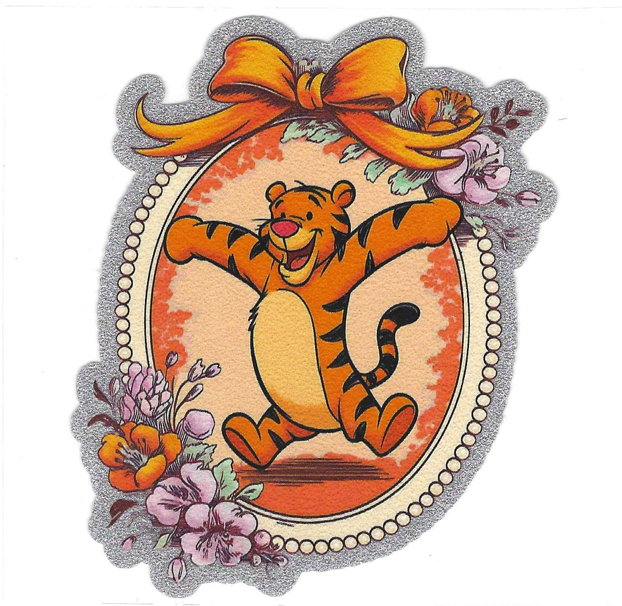 T-I-Double GRR Glitter Decal