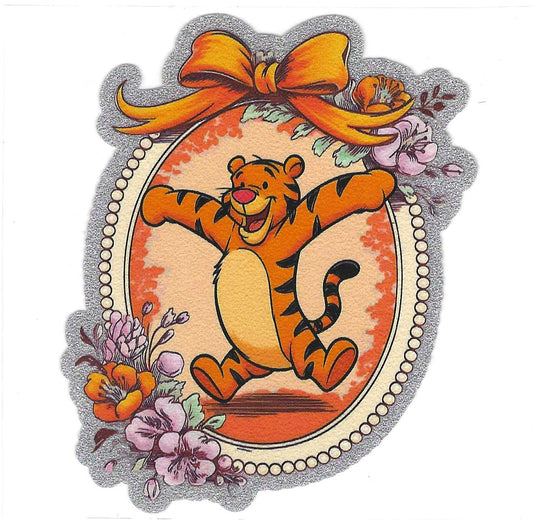 T-I-Double GRR Glitter Decal
