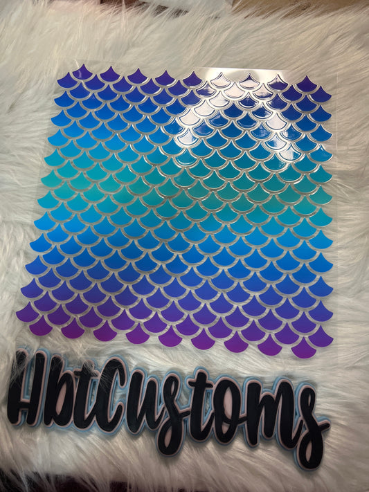 Variegated Mermaid Scales 2 Element