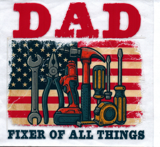 Dad Fixer of all things Decal
