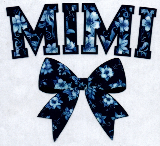 Mimi Blue Decal