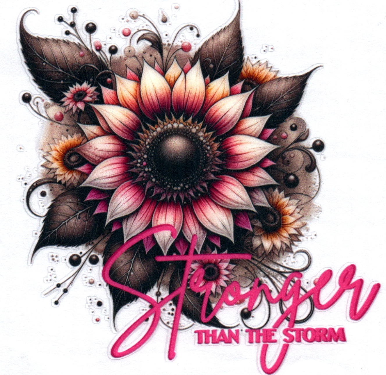 Stronger than the storm Decal 3