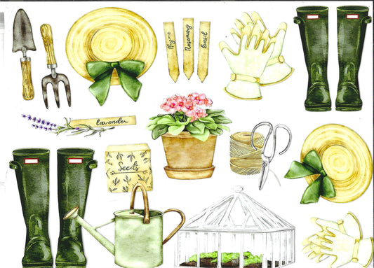 Gardening Element 11 x 9