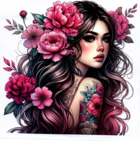 Girl Decal 4