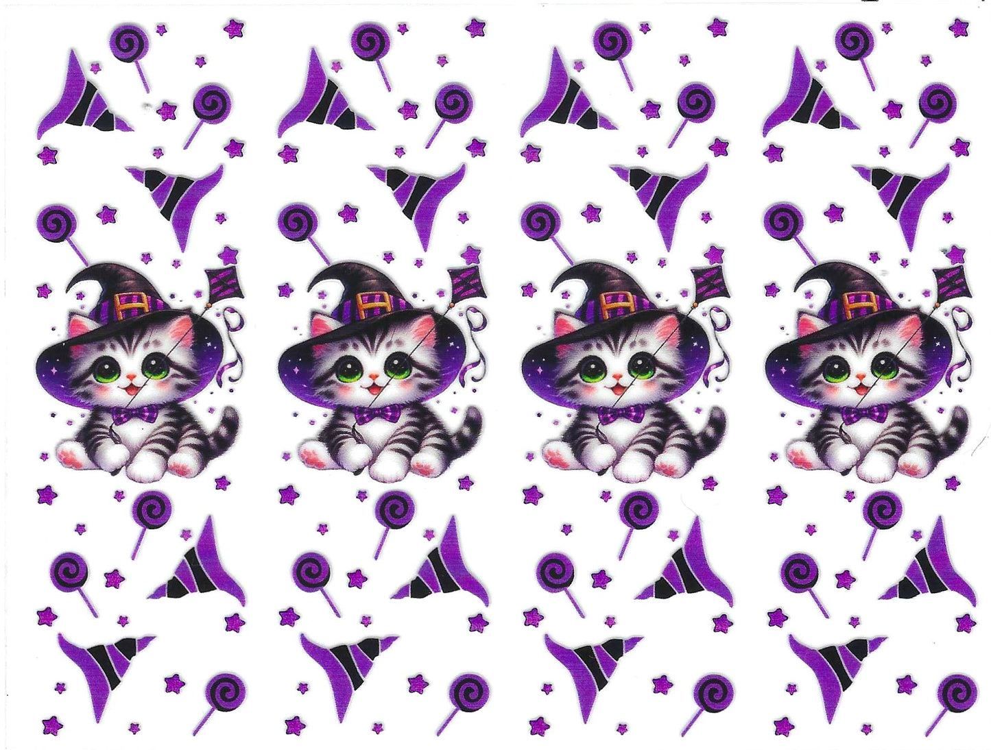 Halloween Witchy Kitty Pen Wrap