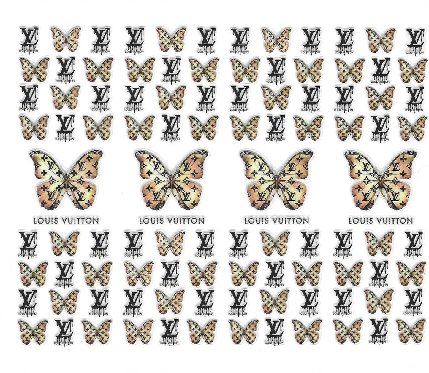 L-V Butterfly Pen Wraps