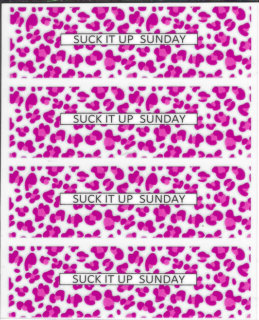 Pink Suck It Sunday Pen Wraps