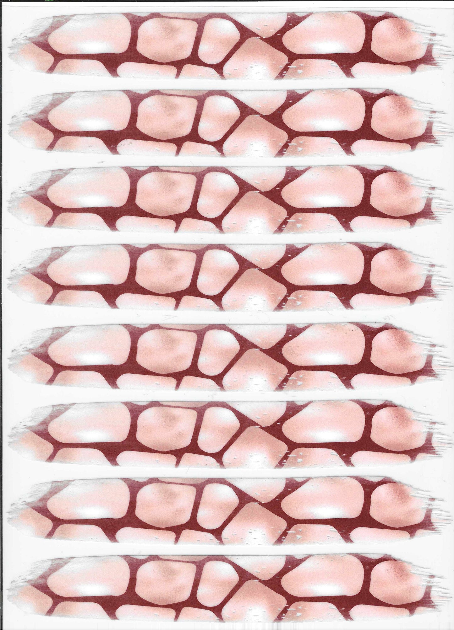 Giraffe Brush Strokes Element