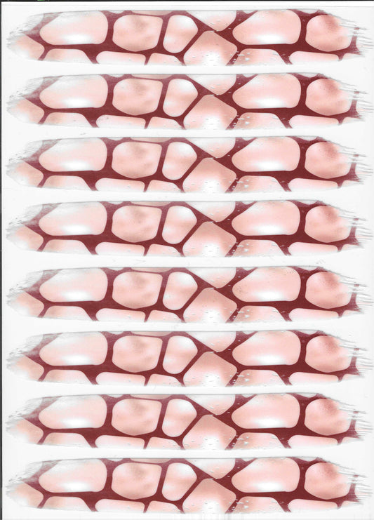 Giraffe Brush Strokes Element