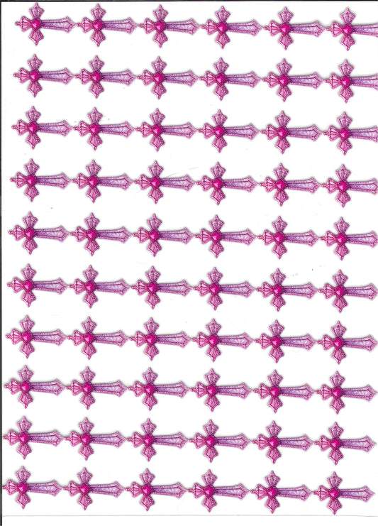 Pink Crosses Element