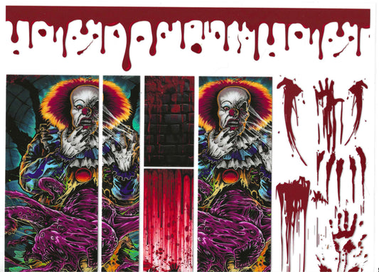 Horror Clown Element 11 x 9