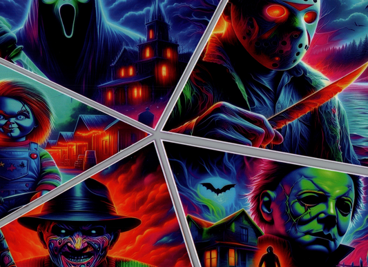 Colorful Horror Guys Element