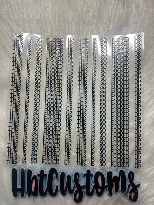 This is so fucked up black (straight lines) Element