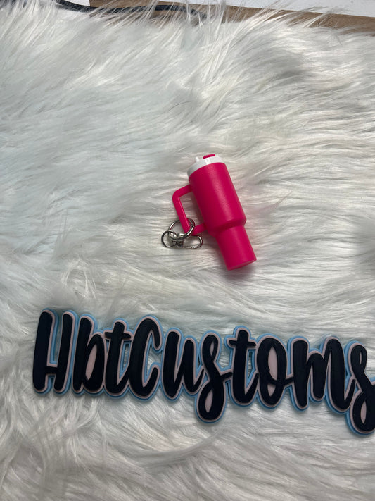 Hot Pink Stanley Cup Key Chain