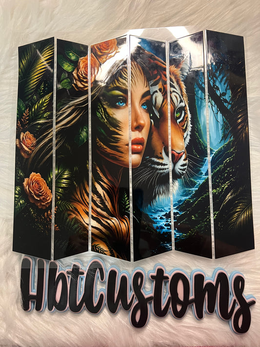 Girl & Tiger Bands Element