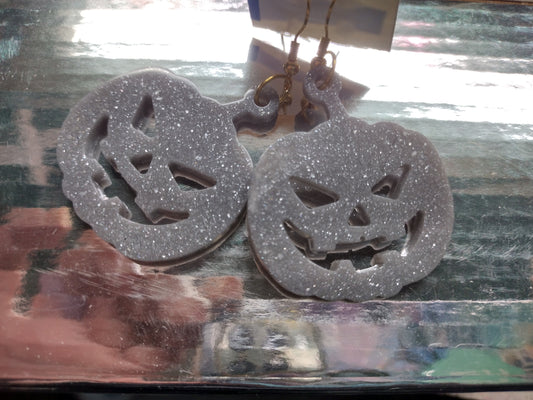Glowing Pumpkin Earrings