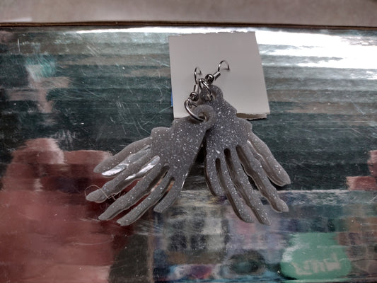 Skeleton Resin Earrings