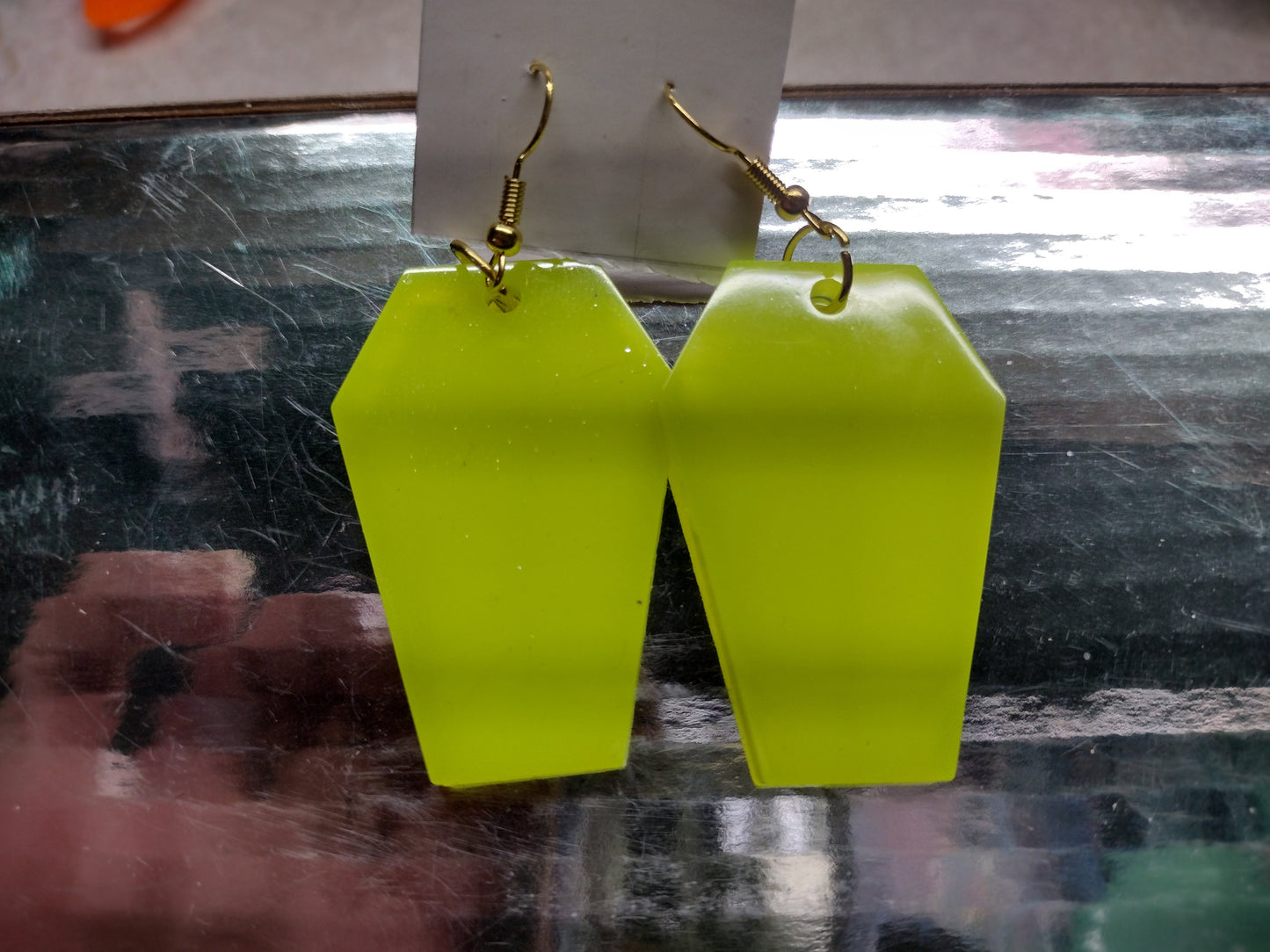 Coffin Earrings