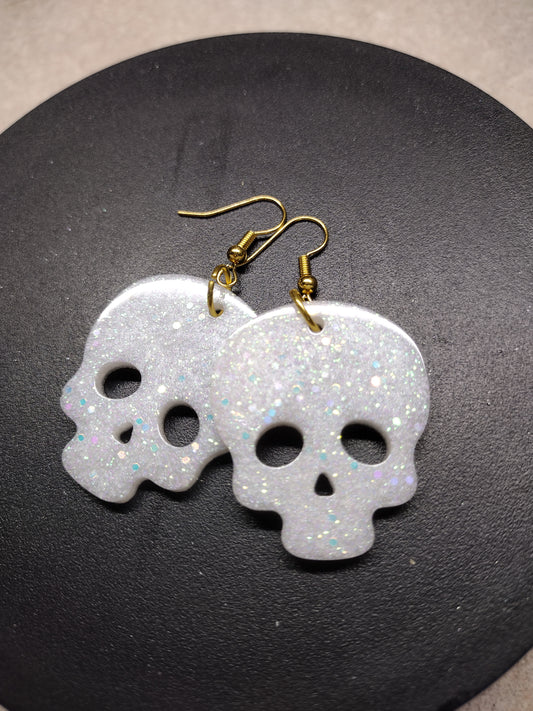 Glow Skull Earrings