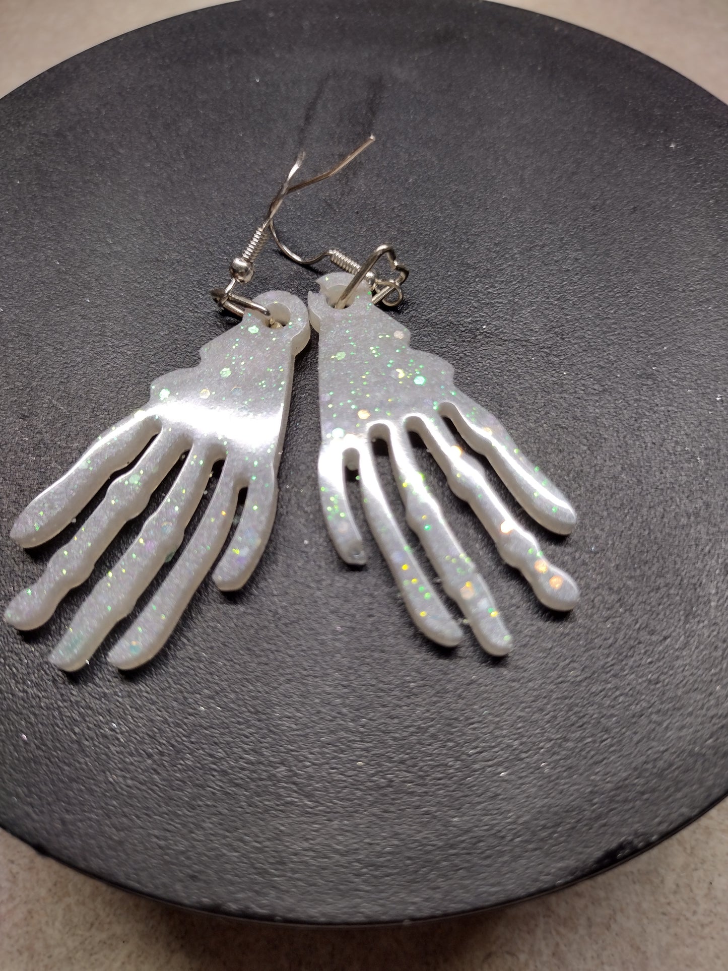 Skeleton Hand Earrings