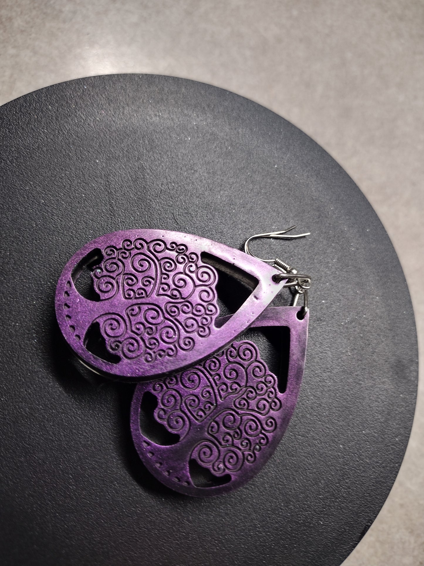 Color shift Tree of life Earrings