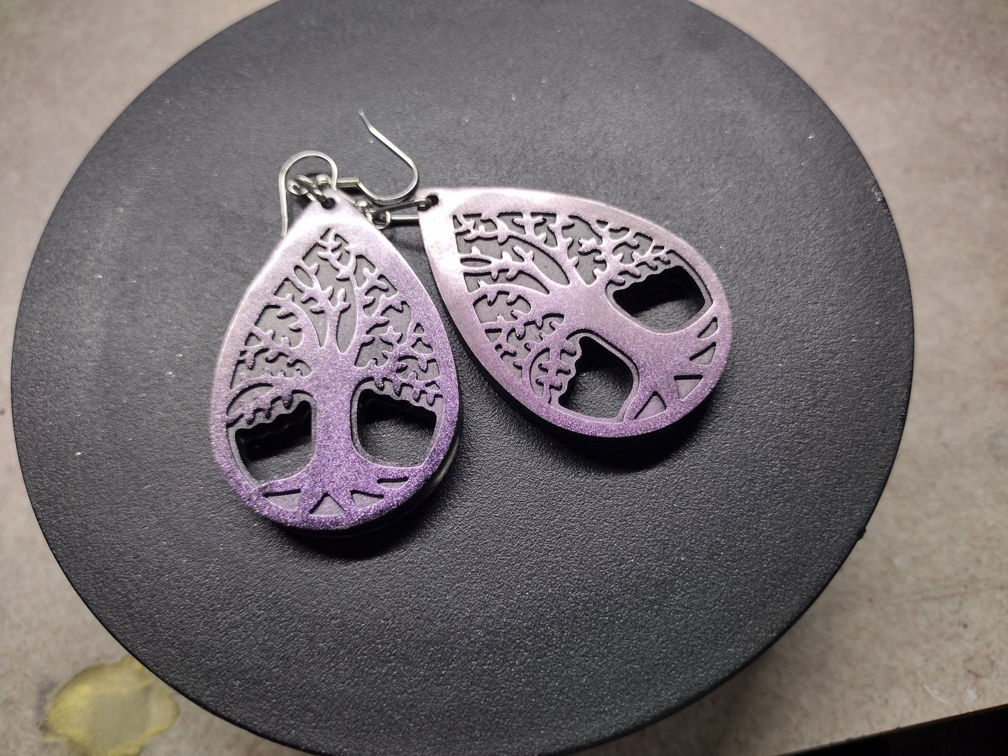 Tree of Life Color shift Earrings