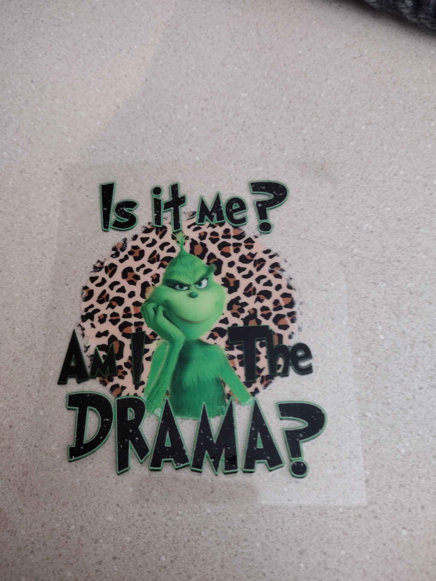 ITS ME DRAMA GR MEANIE UV DTF