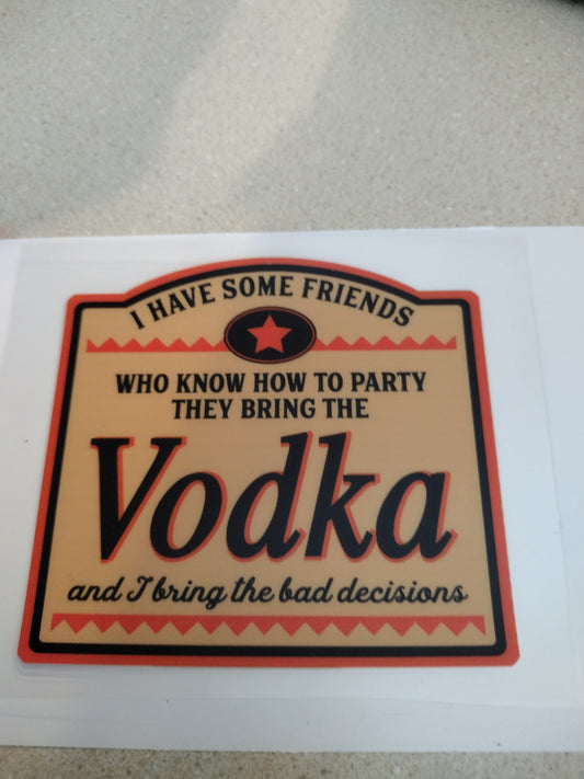 VODKA UV DTF