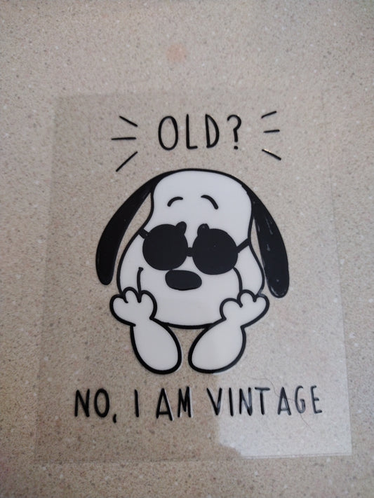 DOG OLD? UV DTF